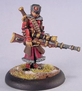 Khador Kapitan Widow Maker by Lurch
