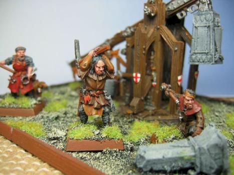 Bretonnia Trebuchet by lordlard