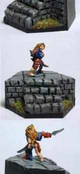 Dark elf hero 15mm by khaibar igor
