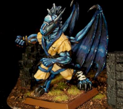 Joren - Half Dragon Monk by Fixer