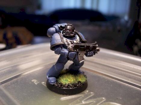 Sharingan Space Marine by VashZero