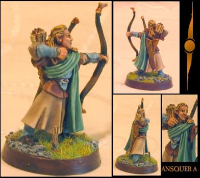 Elve archer lothlorien (elfe) LOTR by ansquer