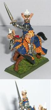 Bretonnian Grail Knight by captain tux