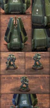 Space Marines Raptors Tactical Squad by Runic