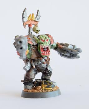 Ork Slugga Boyz Nob by dadgad