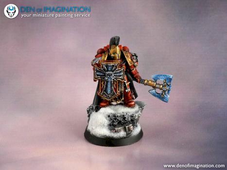 Blood Angels Chapter Master by DEN of IMAGINATION