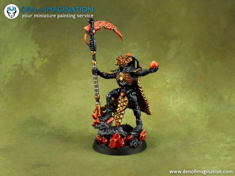 Necron Overlord! by DEN of IMAGINATION