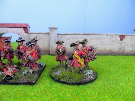 28mm Front Rank WSS Hanoverian Infantry Regiment du Breuil by avalonindustries2040