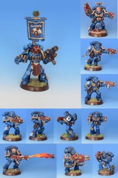 Ultramarines Tactical Squad Solinus by ctran