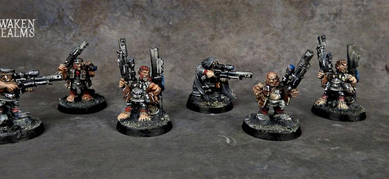 Imperial Guard Astra Militarium Ratling Snipers by Awaken Realms