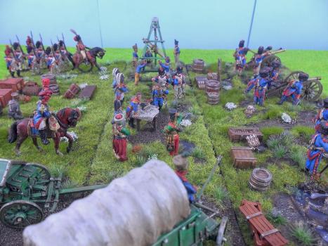 28mm Naploeonic French Artillery Battery - Client Commission by avalonindustries2040