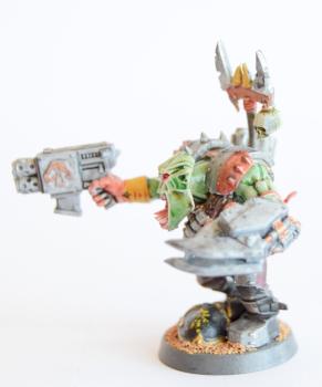 Ork Slugga Boyz Nob by dadgad