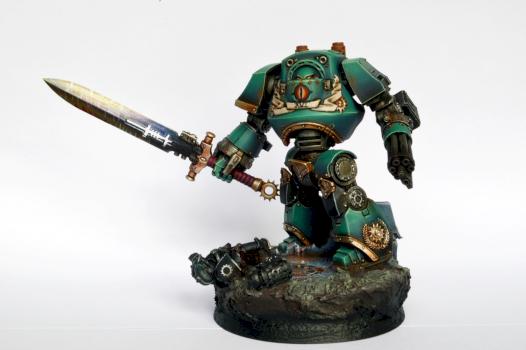 Sons of Horus Contemptor Dreadnought by banzai1000