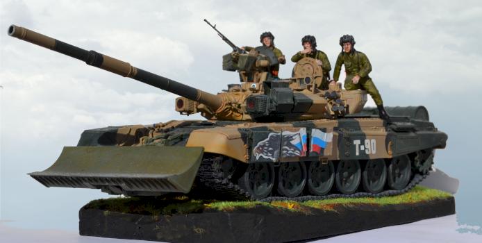 T90, the warrior who didn´t see battles by Temporaviator
