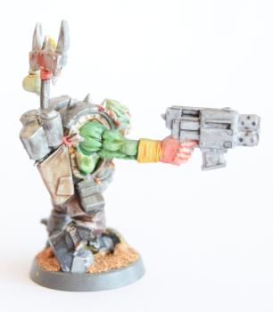 Ork Slugga Boyz Nob by dadgad