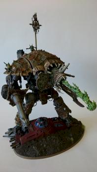 Chaos knight titan of nurgle. by clinteastwood999