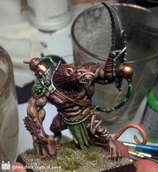 Skaven Rat ogre by saltpappa