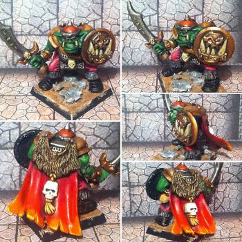 Ulag, orc chief by Maestro Ludico