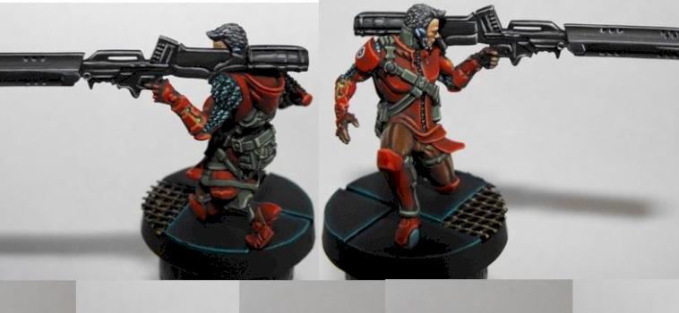 Infinity, Aleph Teucer, Agêma Warrant Officer (Feuerbach) by bajdur