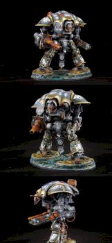 Imperial Knight Paladin by Mine Painting Studio