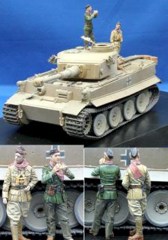 Tiger 1 in Tunisia, 1943 by phael_minis