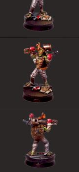 Punkapocalyptic: Middle Aged Mutard Wasteland Turtle by Bad Roll Games