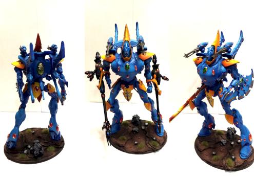 Eldar Wraithknight by agan