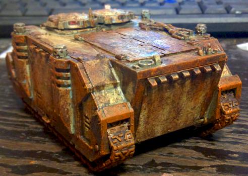 Death Guard Rhino by Darlock