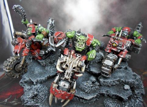 Ork Bikers Mob Evil Sunz by Emi!