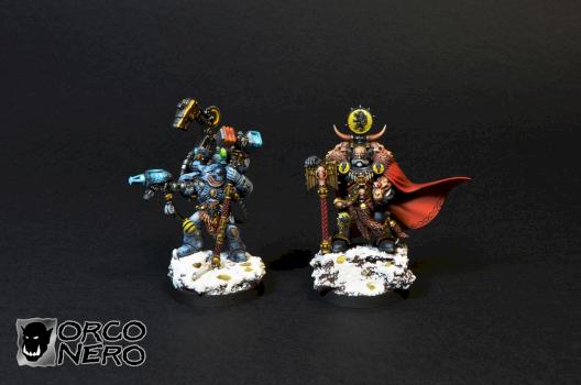 Iron Priest and Ulrik the Slayer by OrcoNero
