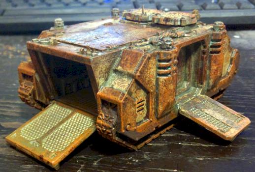 Death Guard Rhino by Darlock