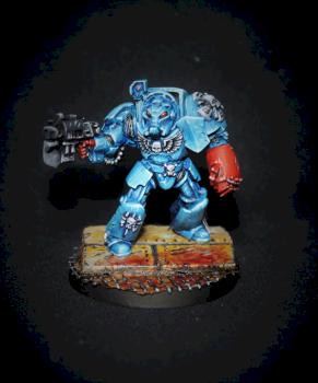Crimson Fists Terminator by maxzen98