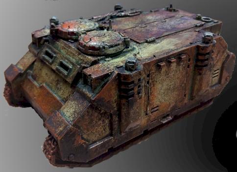 Death Guard Rhino by Darlock