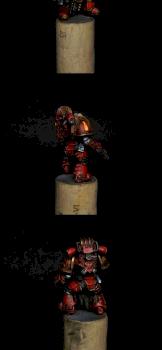 Blood angels pre heresy praetor by Lone_Brush