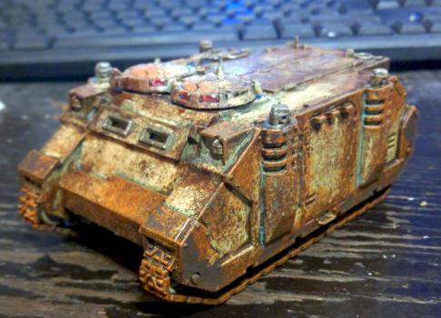 Death Guard Rhino by Darlock