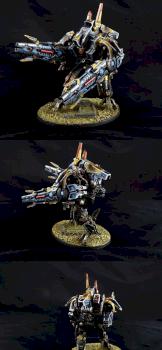 Tau XV107 R'Varna Battlesuit by Mine Painting Studio