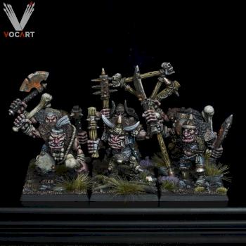 Golgfags Mercenary Ogres by Vocal