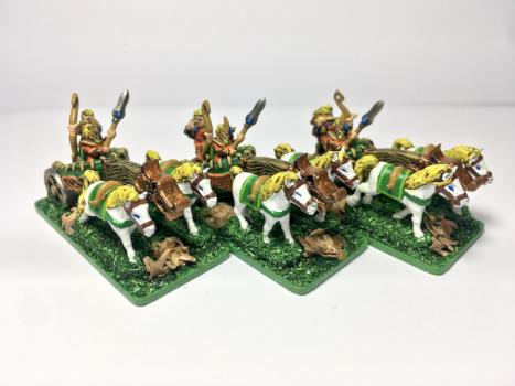 Warmaster Wood elves Chariots by Haroith
