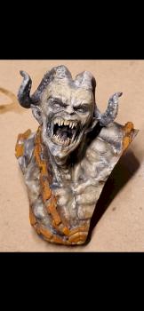 Stone Monsterbust by shadowpainter