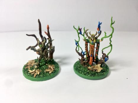 Warmaster Wood elves Characters by Haroith