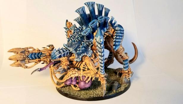 Tyranid T-fex by Huskyshark