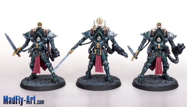 Paragon Warsuits by MadFlyArtStudio