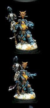 Rune priest in terminator armor by RAFF