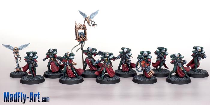 Battle Sisters Squad 2 by MadFlyArtStudio
