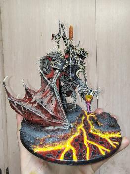 Chaos Lord on Dragon by psycofrk