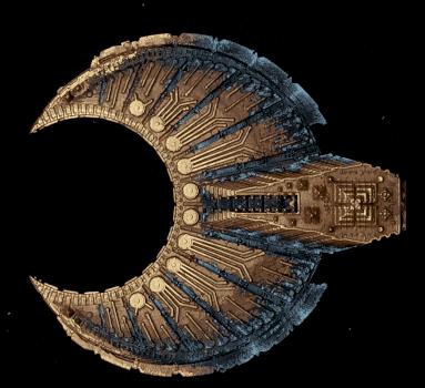 Cairn-class Tomb Ship by Ludolektik