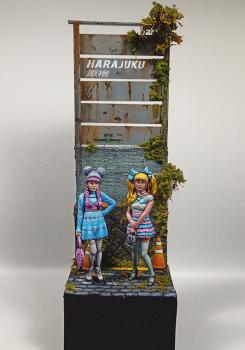 Harajuku Girls by Bert3d