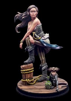 Blackbeard’s daughter by Bert3d