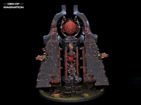 Necron Monolith by DEN of IMAGINATION