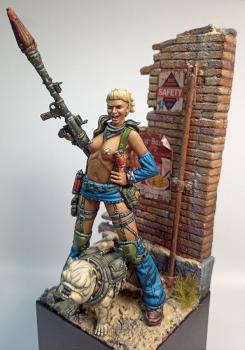 Raider Girl from Kuton Sculpts. by Bert3d